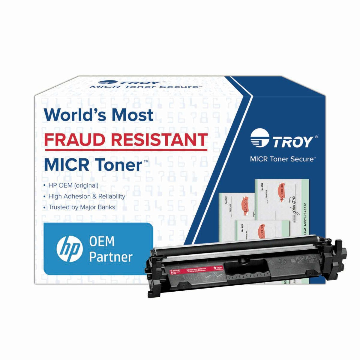 TROY M203/M227 MICR Toner Secure High Yield Cartridge (Coordinating HP Part Number: CF230X)