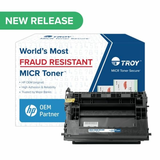 TROY M611/M612 MICR Toner Secure High Yield Cartridge (Coordinating HP Part Number: W1470X)