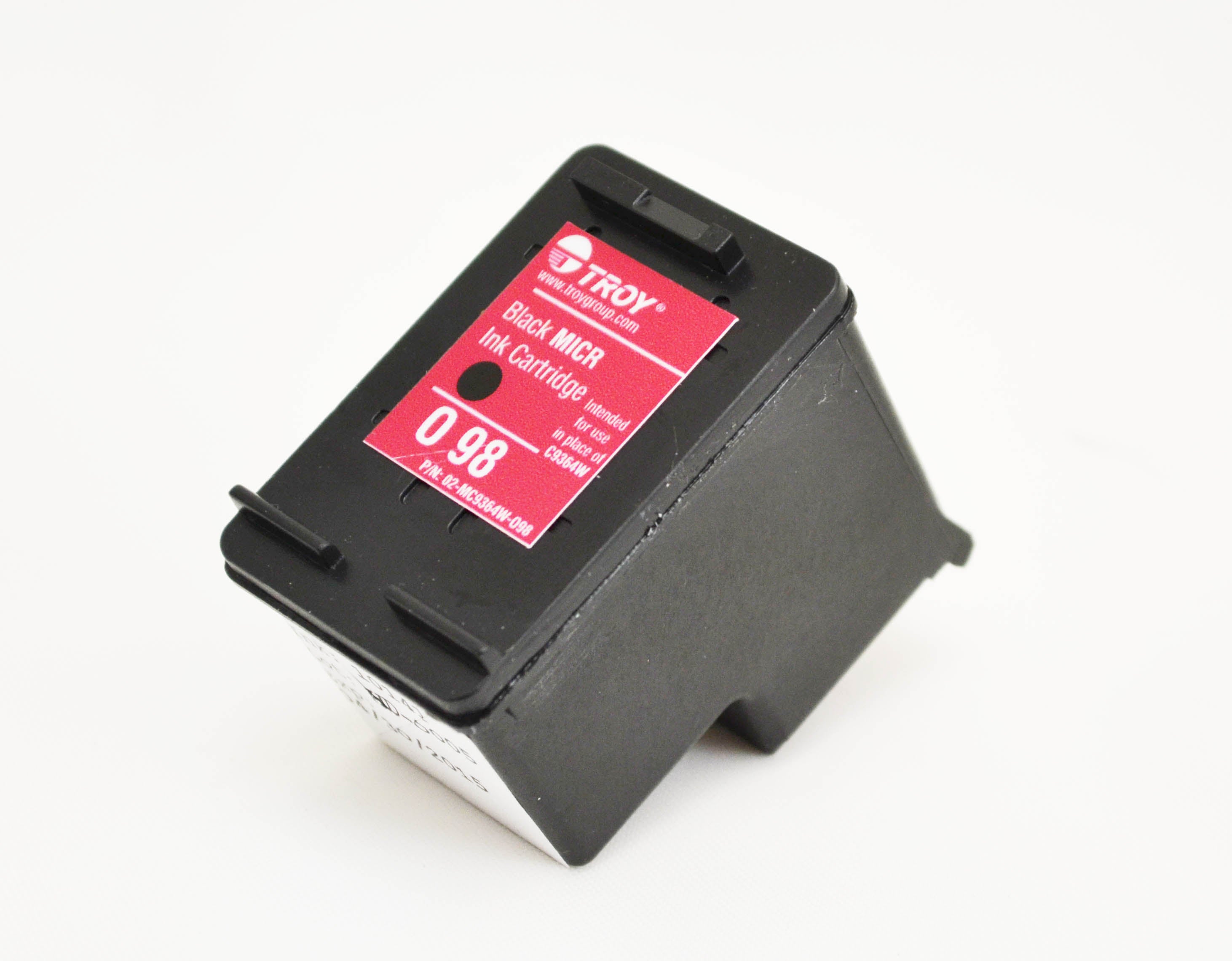 TROY 98 MICR Ink Standard Yield Cartridge (Coordinating HP Part Number: C9364WN98)