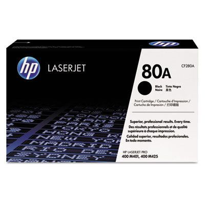HP LaserJet 80A Black Print Cartridge