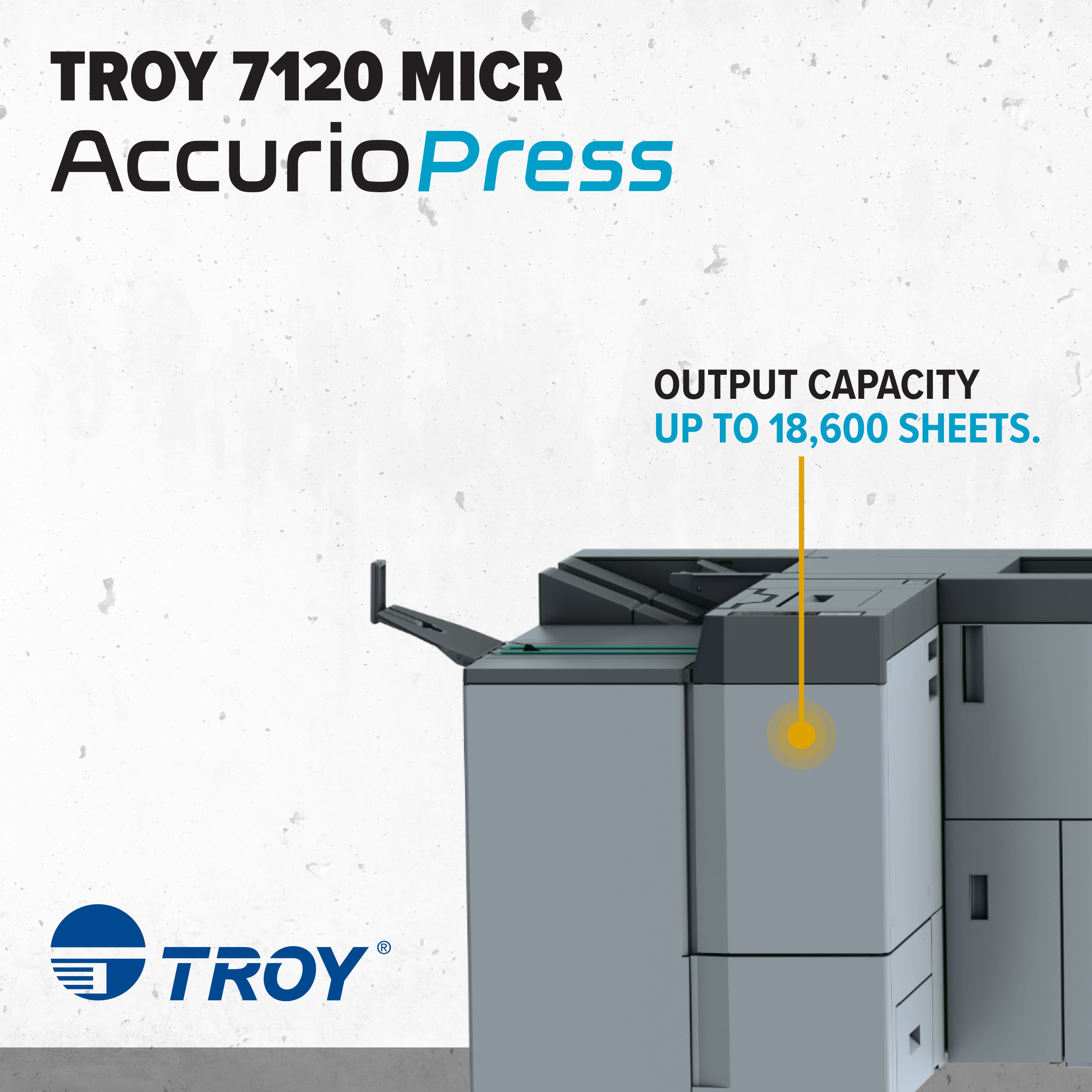 TROY 7120 MICR AccurioPress – TROY Group